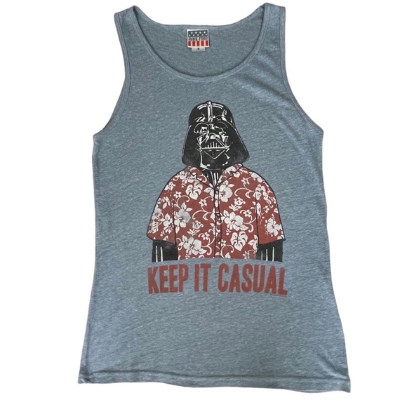JUNK FOOD URBAN OUTFITTERS  DARTH VADER 90’S TANK SIZE S - Picture 2 of 4